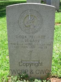 Dar Es Salaam War Cemetery - Barr, John Hunter